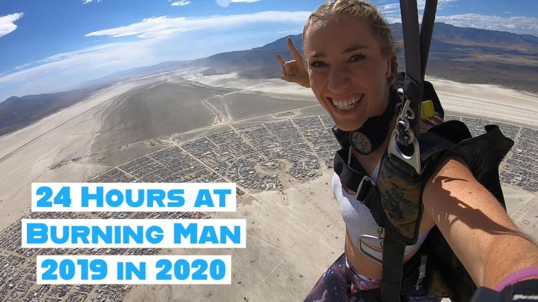 ⁣24 Hours at Burning Man _ 2019 in 2020