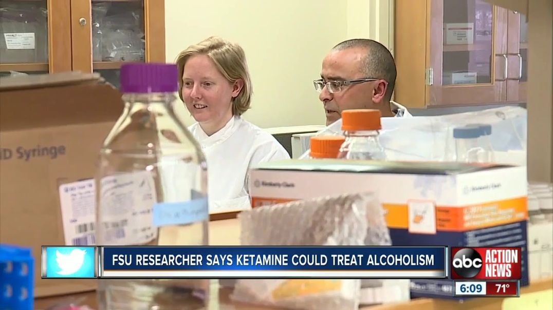 ⁣Study Says Ketamine Could Help With Alcoholism
